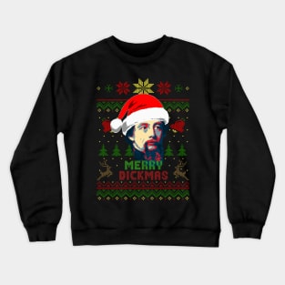 Charles Dickens Merry Dickmas Crewneck Sweatshirt